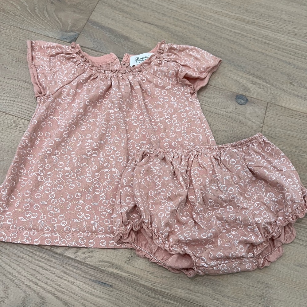 Bonpoint Cherry Set - Barely Worn